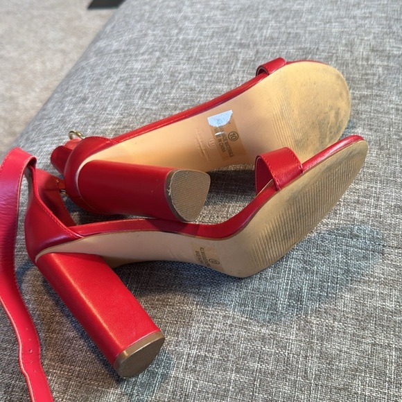 Lulus Red Kamali Cherry Heels - Picture 11 of 11